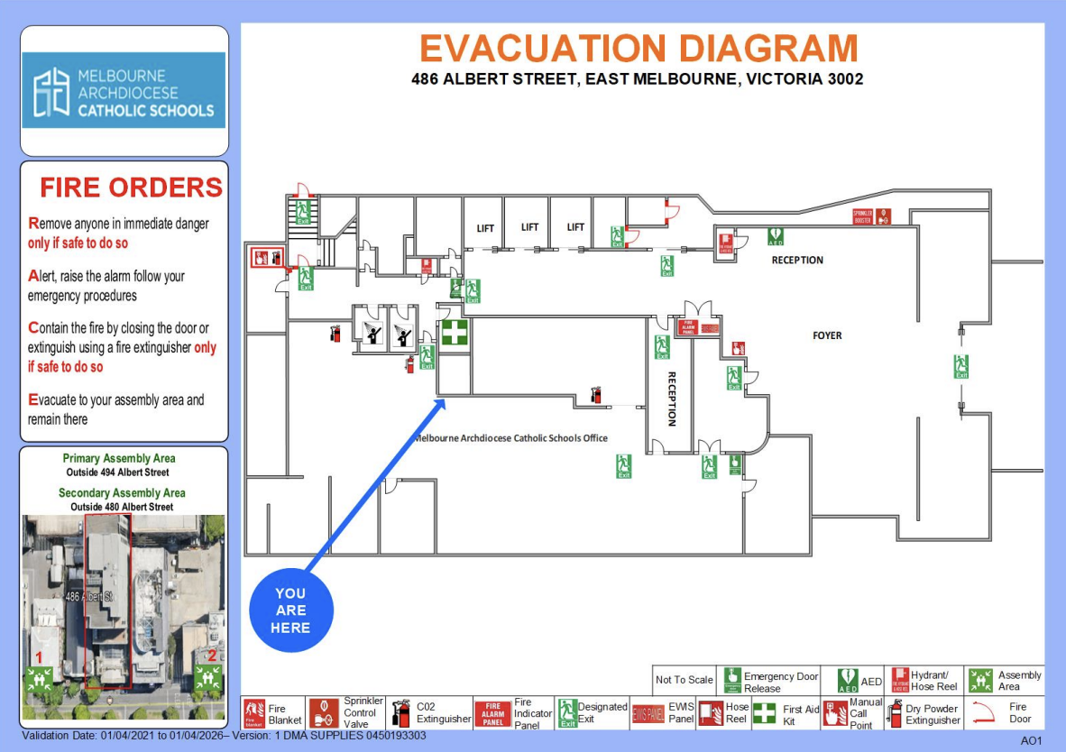 Evacuation Diagrams Explained